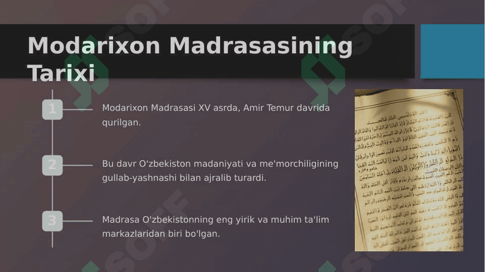 Modarixon madrasasi 5
