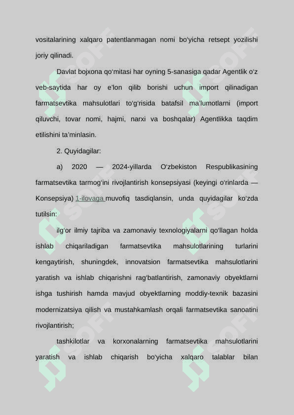 Xorijiy mamlakatlarda dorixonalar turlari va ular faoliyati 6