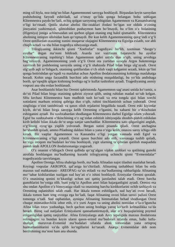 Yunon adabiyotining attika davri 6
