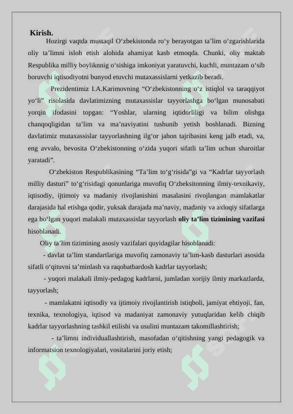 Ta'lim sohasida xalqaro hamkorlikning yo'lga qo'yilishi 2