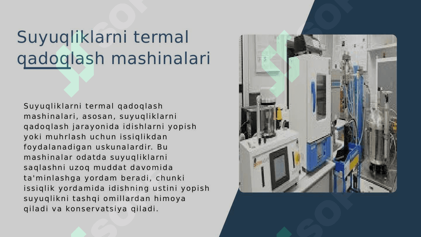 Mavzu: Suyuqliklarni qadoqlovchi asboblar 3