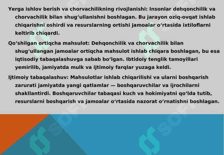 Ibtidoiy tuzumining yemirilishi va ilk davlatlarning tashkil topishi fotoalbom 3