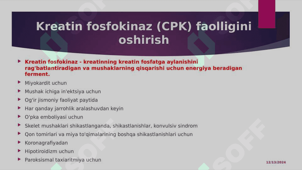 Yurak-qon tomir kasalliklarining laboratoriya diagnostikasi 4