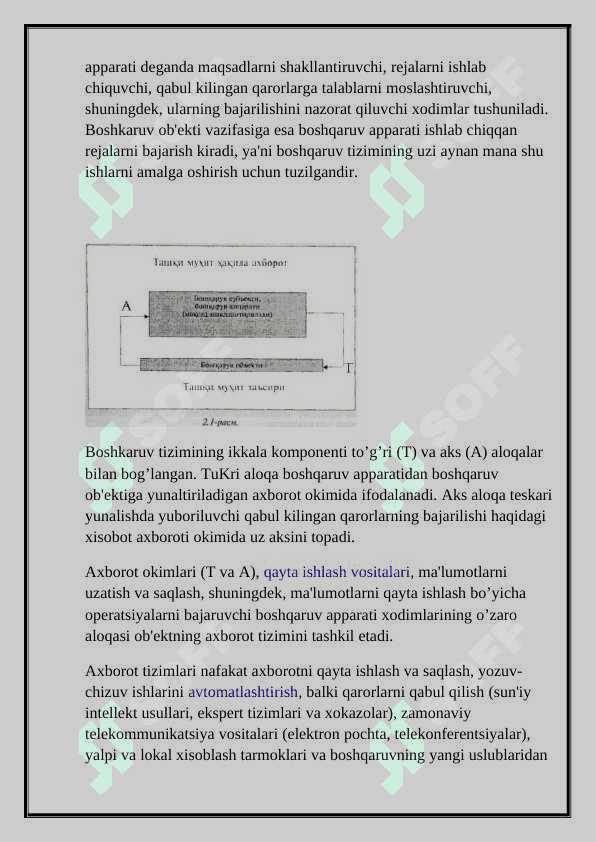 Avtomatlashtirilgan axborot tizimlari 4