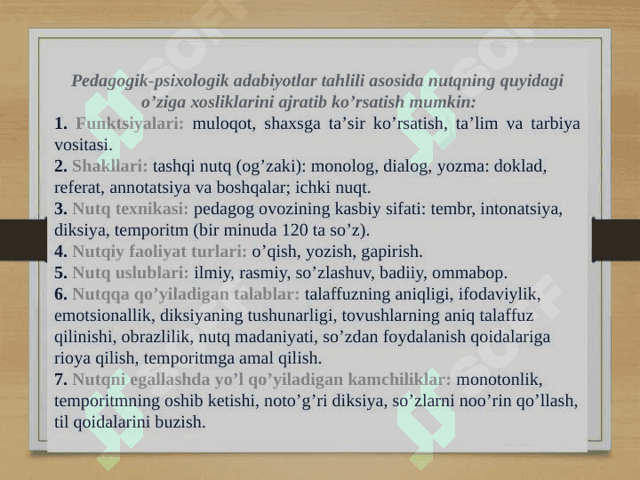 Nutq texnikasi va madaniyati 5