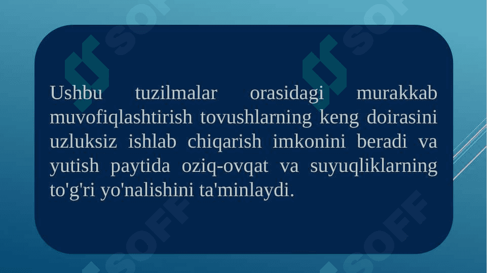 Normada va tug'ma tanglay yoriqliklarida tanglay-halqumbirikishi mexanizmi 3