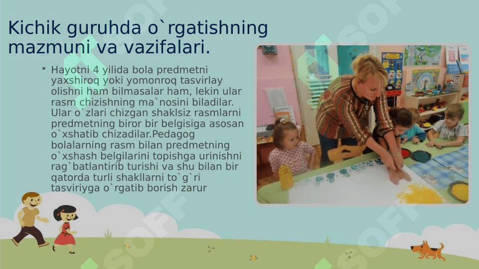 Maktabgacha yoshdagi bolalarni rasm chizishga o`rgatish 6