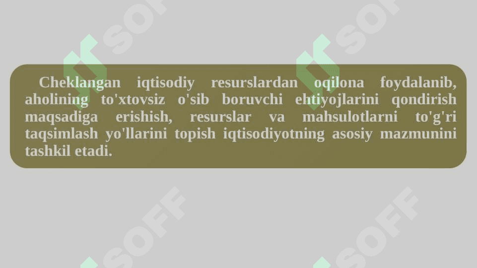 Иқтисодиёт назарияси II Iqtisodiyot nazariyasi 4