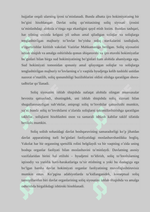 QISHLOQ XO'JALIGI KORXONALARINI SOLIQQA TORTISHNING O'ZIGA XOS XUSUSIYATLARI VA ULARNI TAKOMILLASHTIRISH 6