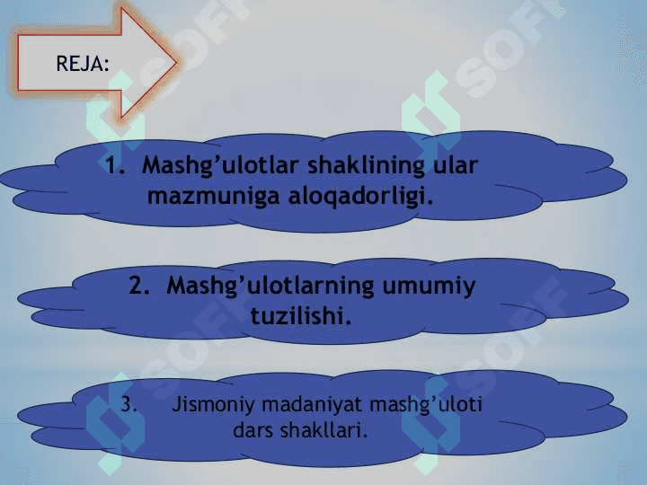 Jismoniy tarbiya bo’yicha mashg’ulot ishlanmalarini tayyorlash metodikasi 2