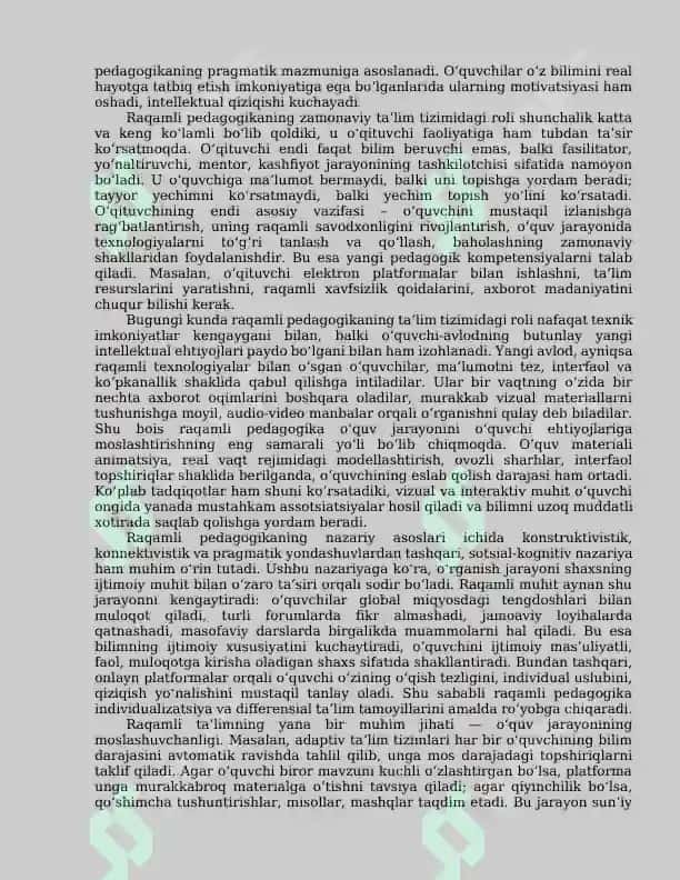 Raqamli pedagogika va ta’limda innovatsion metodlar 3