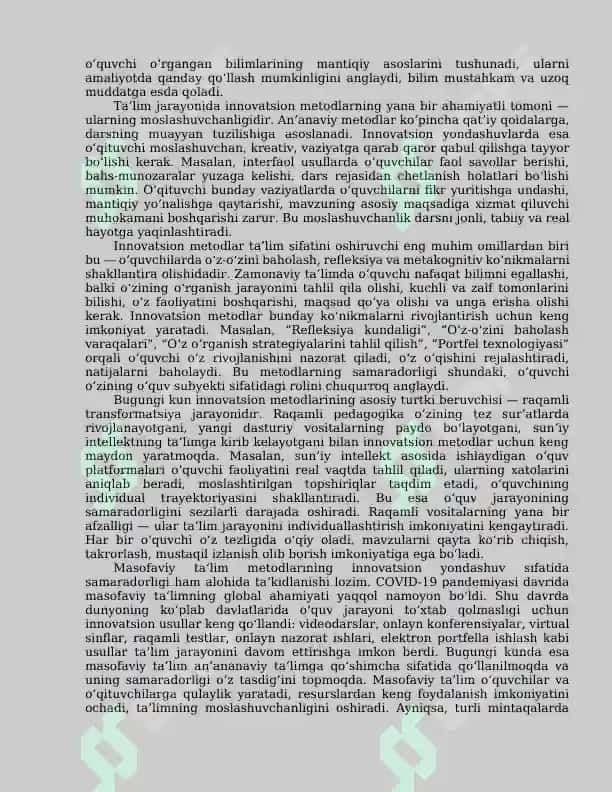 Raqamli pedagogika va ta’limda innovatsion metodlar 5