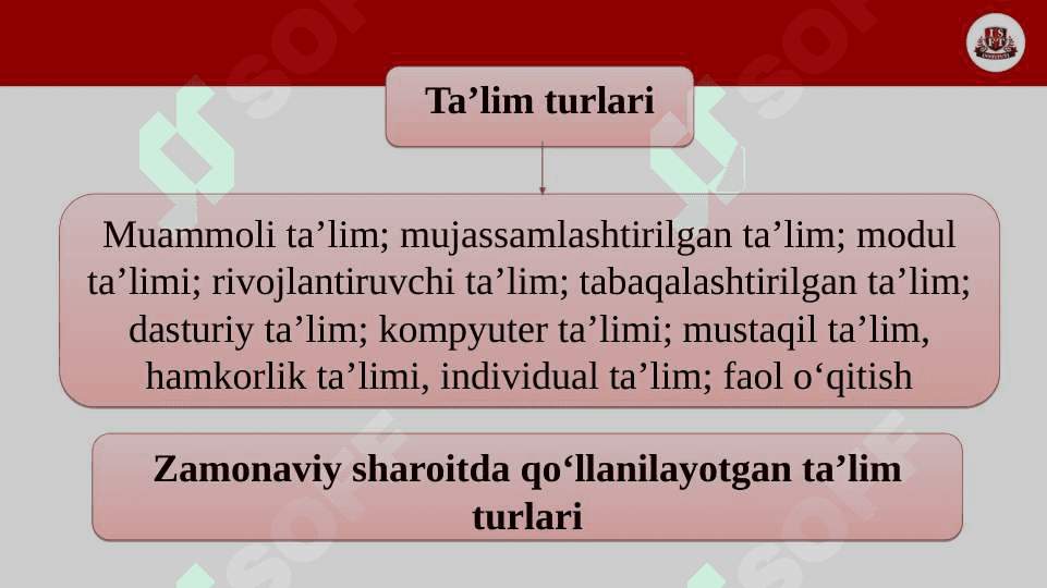 MAKTABGACHA TA'LIM TASHKILOTLARIDA TA'LIM SHAKLI. 4