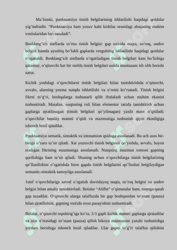 SO‘ROQ BELGISI USTIDA ISHLASH 2