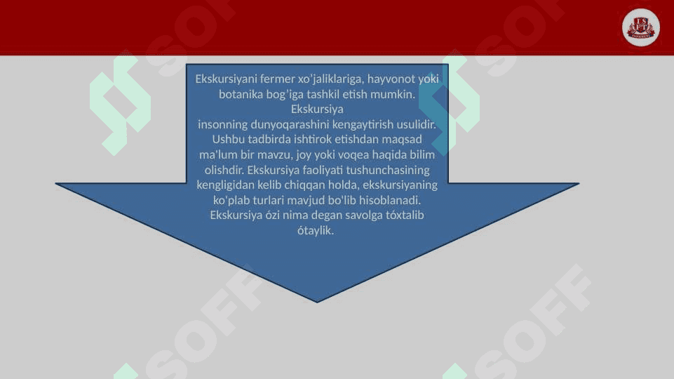 MAKTABGACHA TAʼLIM TASHKILOTLARIDA EKSKURSIYANI OʻTKAZISH MAZMUNI 4