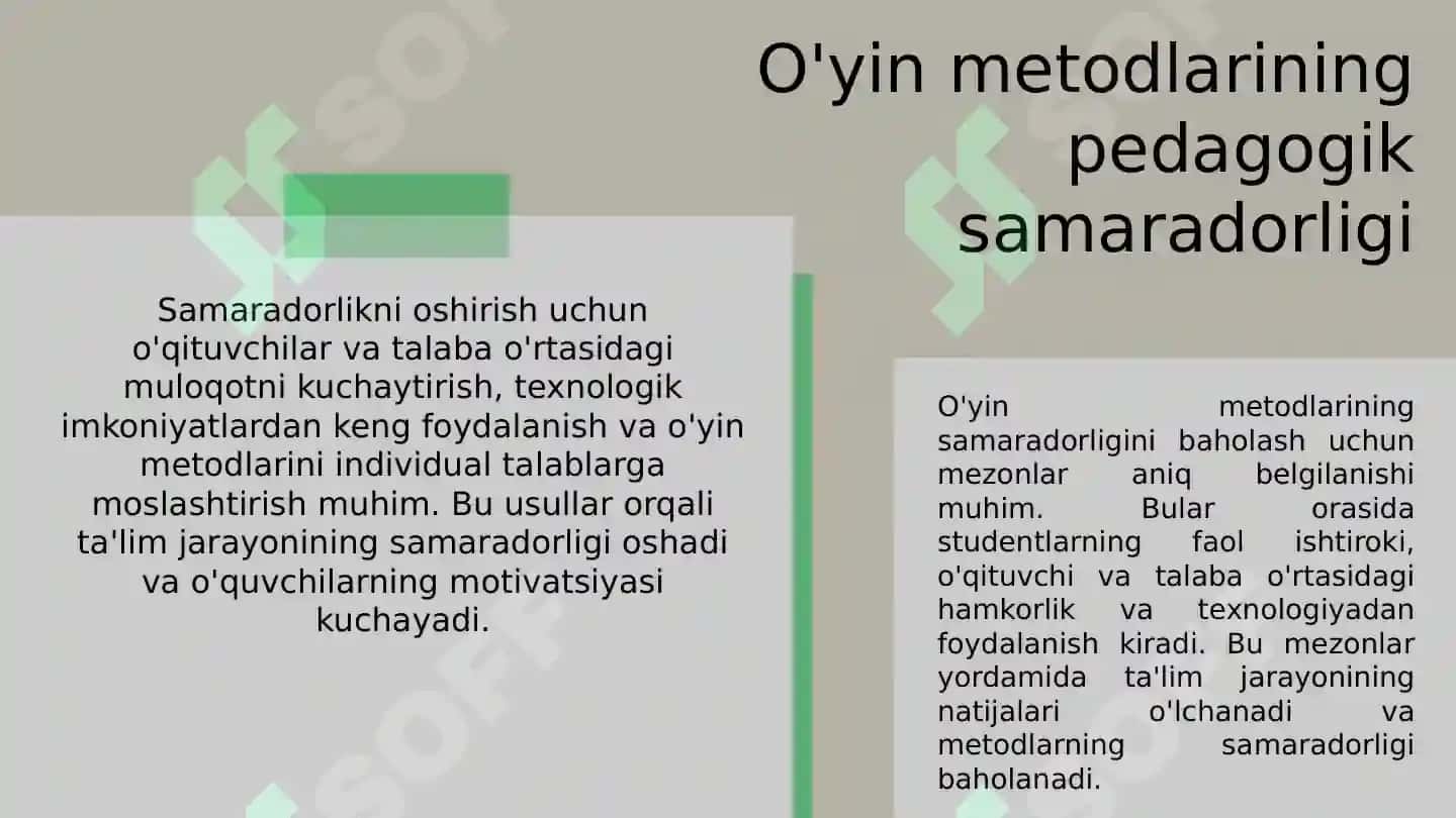 O'yin asosidagi metodlar va ularning pedagogik samaradorligi 5