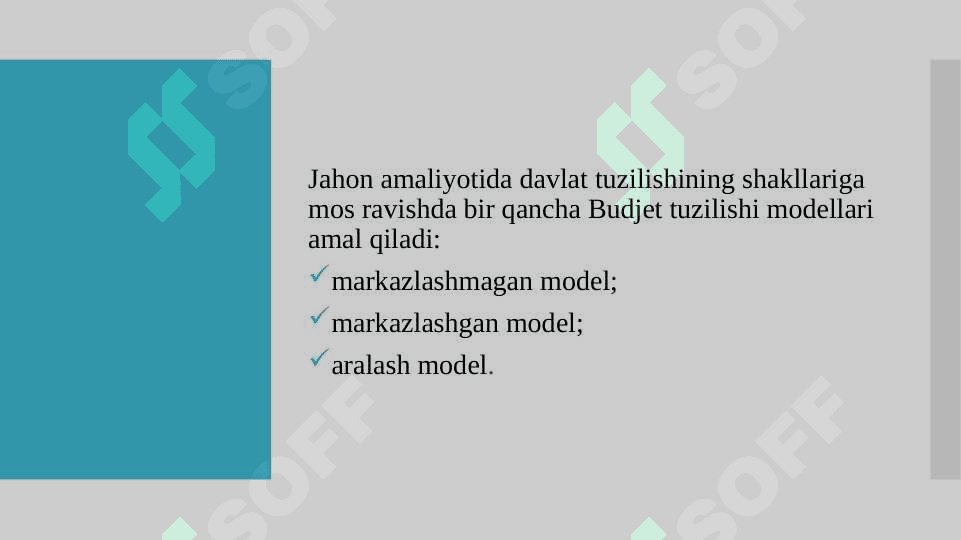 O’zbekiston Respublikasining byudjet tizimi. 7