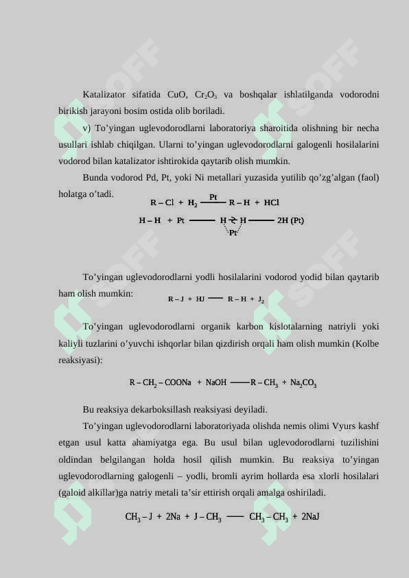 To’yingan va aromatik uglevodorodlarning nitrobirikmalari 8