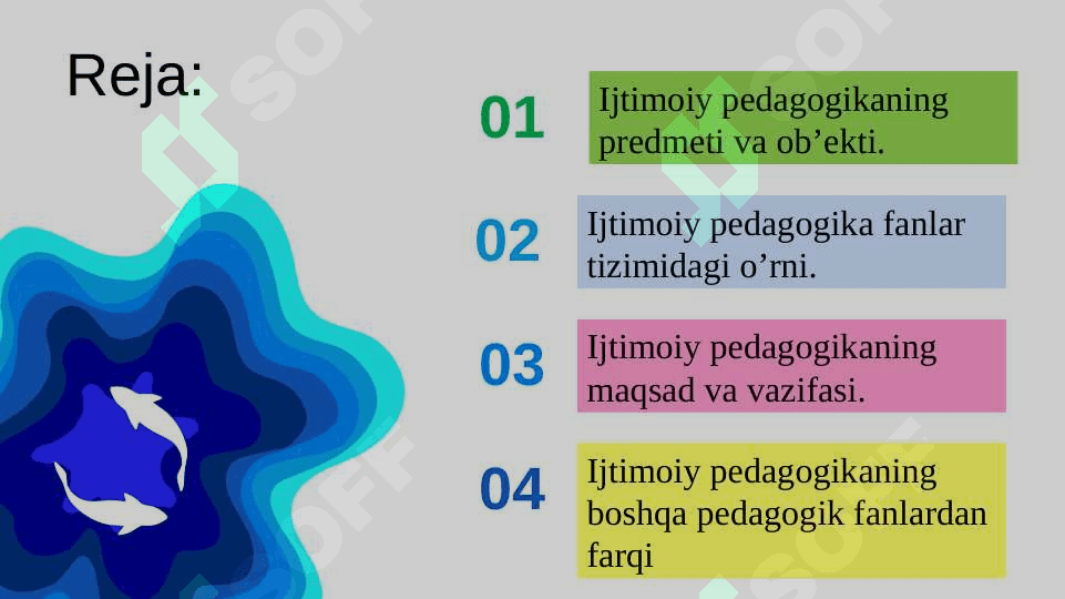 Ijtimoiy pedagogika fani jamiyat rivojining asosi sifatida. O`zbekistonda ijtimoiy pedagogikaning paydo bo`lishi madaniy-tarixiy, ijtimoiy-huquqiy shart-sharoitlari 2