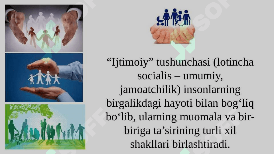 Ijtimoiy pedagogika fani jamiyat rivojining asosi sifatida. O`zbekistonda ijtimoiy pedagogikaning paydo bo`lishi madaniy-tarixiy, ijtimoiy-huquqiy shart-sharoitlari 3