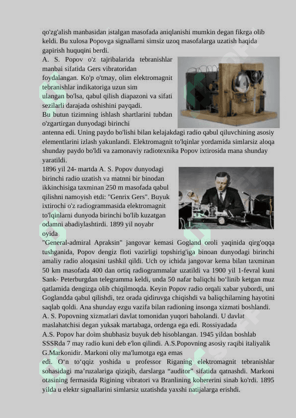 Radio aloqa va Televideniya 4