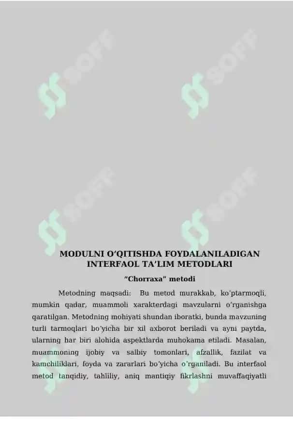 MAKTABGACHA TA`LIMDA STEAM TEXNOLOGIYALARI O‘QUV USLUBIY MAJMUA 4