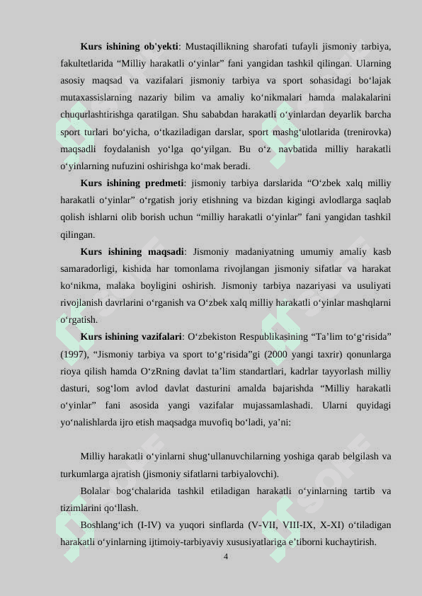O‘ZBEKISTON RESPUBLIKASIDA XALQ O‘YINLARINING RIVOJLANISHI. 4