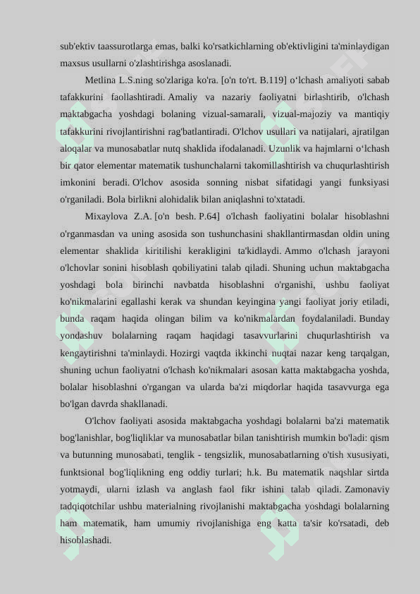 Maktabgacha yoshdagi bolalarda qadriyatlar haqida g'oyalarni shakllantirish 8