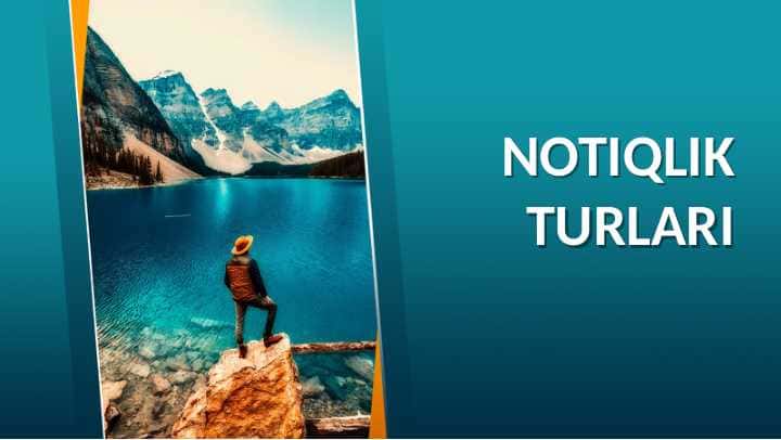 Notiqlik turlari