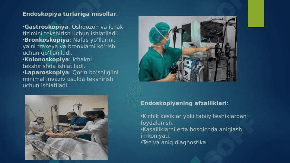 Tibbiyotda endoskopiya usullarning qo’llanishi 3
