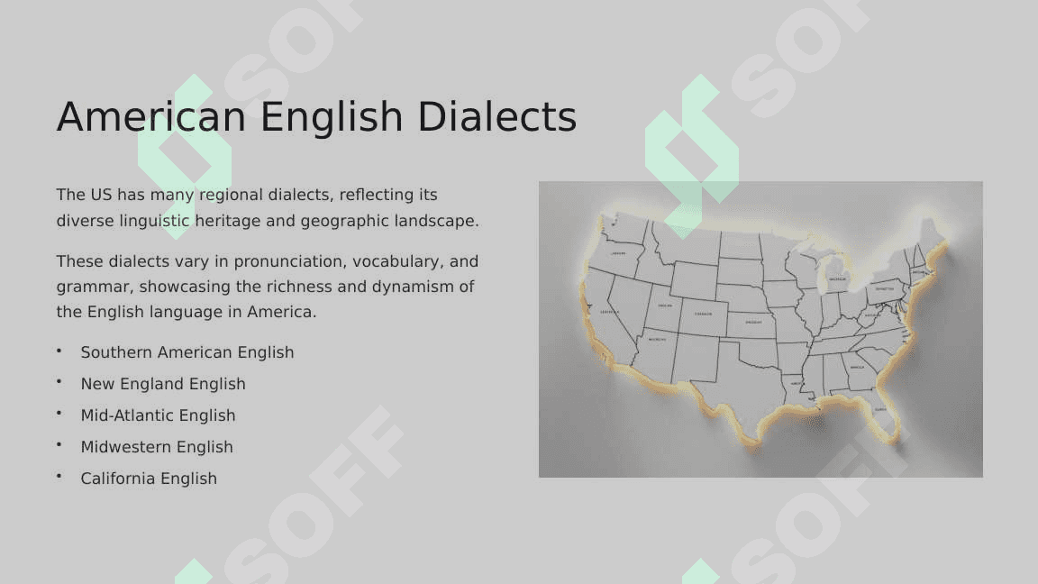 English in the USA 8