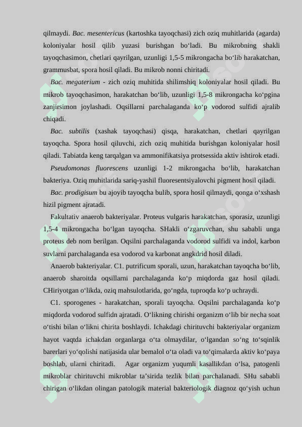 Tabiatda uglerod va azot aylanishida mikroorganizmlarning roli aerob va anaerob sharoitda kletchatkani parchalovchi mikroblar 4