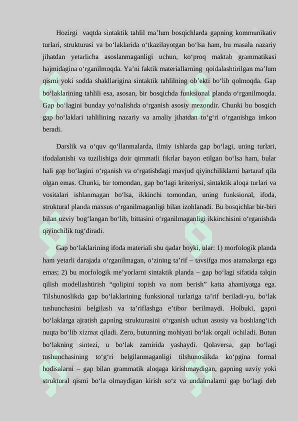 ANIQLOVCHI VA UNING O’ZBEK TILIDA IFODALANISHI 5