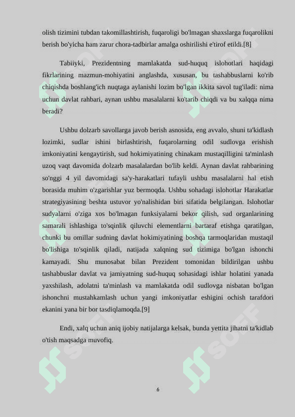 Huquq fanlarini o’qitishning  metodi va klafikatsiyasi 6