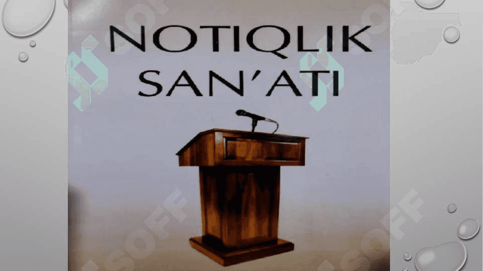 Notiqlik sanʼati 2