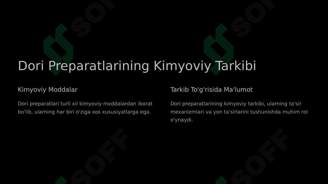 Dorivor preparatlar tarkibidagi yeti a’zoli aromatik birikmalar 3