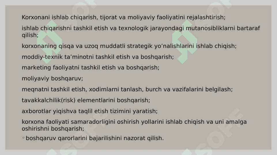 Kichik beznis Korxonalarini boshqarishni òziga xos xususiyatlari pptx 5