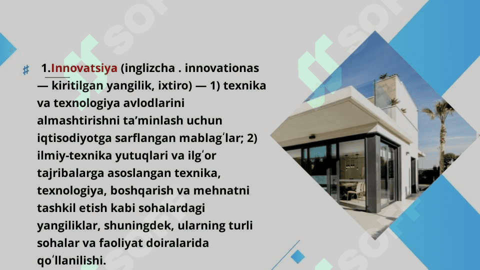 Pedagogik innovatsiyaning maqsad va vazifalari 2