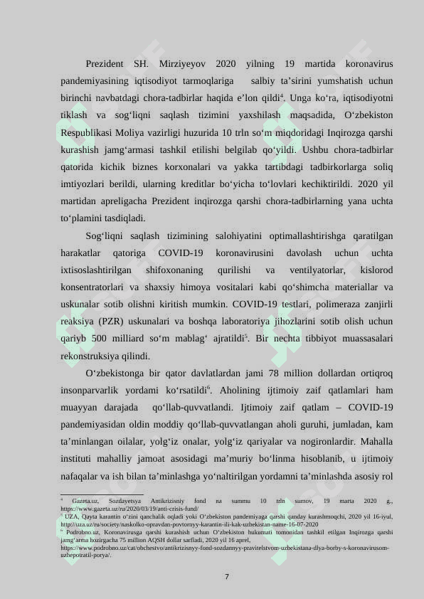 Pandemiya davrida mulkchilik shakllarining xilma-xilligi 7