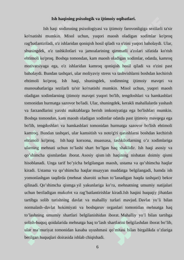 Ish haqi va uning mehnat unumdorligiga taʼsiri 6