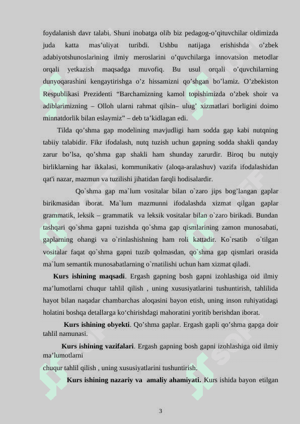 Ergash gapning bosh gapni izohlashiga oid ilmiy ma’lumotlar 3