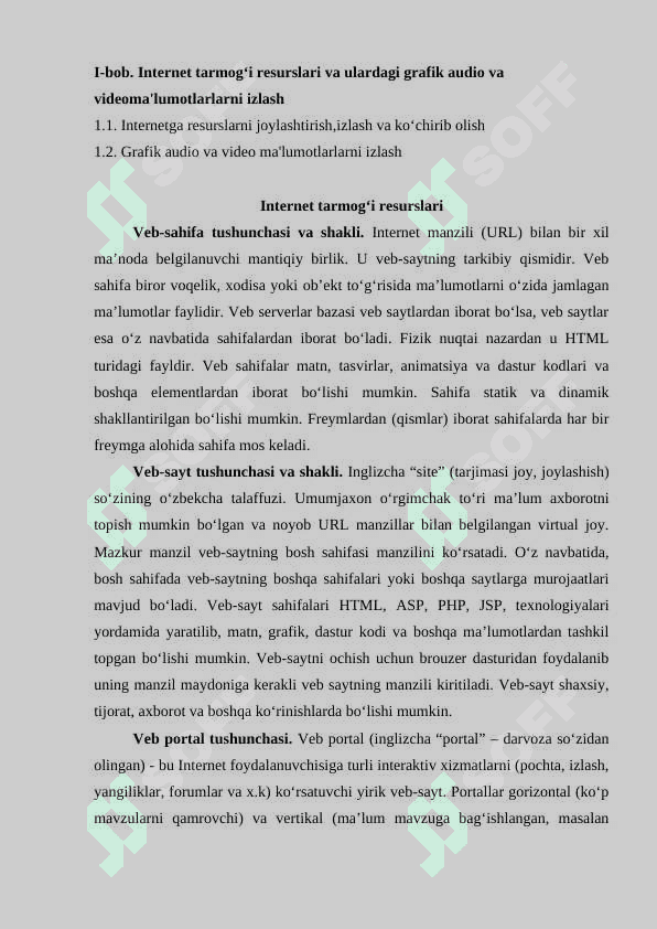 Grafik audio va video ma'lumotlarlarni izlash mavzusini o'qitishda innovatsion texnologiyalar 5
