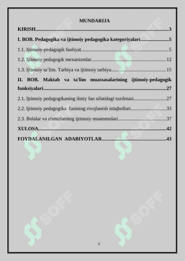 IJTIMOIY  PEDAGOGIKANING KATEGORIYALARI  VA MEXANIZMLARI 2