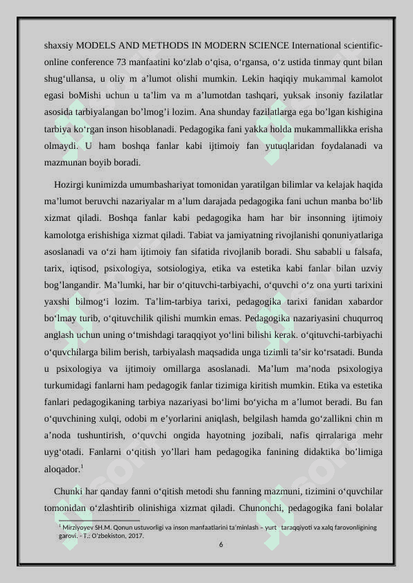 IJTIMOIY  PEDAGOGIKANING KATEGORIYALARI  VA MEXANIZMLARI 6