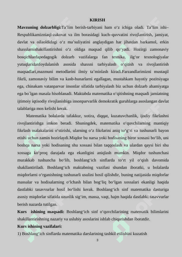 2-SINFDA  UZUNLIK  O‘LCHOVLARINI  O‘RGATISH  METODIKASI 3