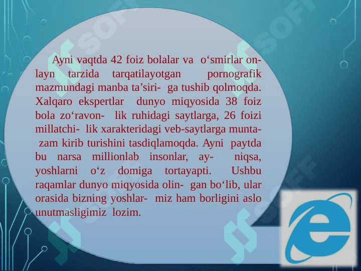 Internet xizmatlari va ulardan samarali foydalanish 6