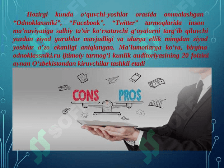 Internet xizmatlari va ulardan samarali foydalanish 8