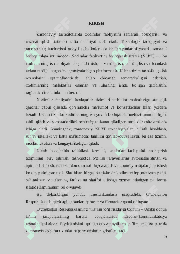 TASHKILOT HODIMLARI HAQIDAGI MA’LUMOTLARNI TO’PLASH VA FAOLIYATLARINI BOSHQARISH TIZIMI 3
