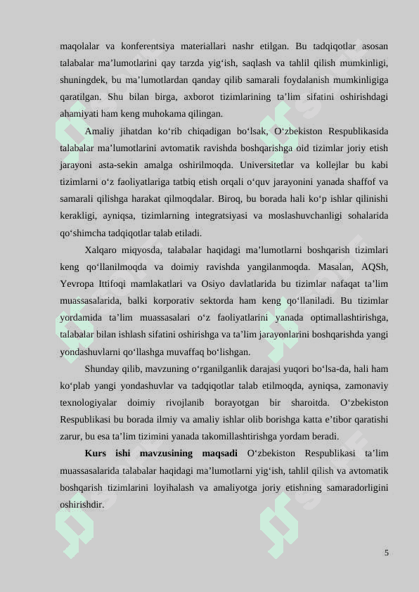 TASHKILOT HODIMLARI HAQIDAGI MA’LUMOTLARNI TO’PLASH VA FAOLIYATLARINI BOSHQARISH TIZIMI 5