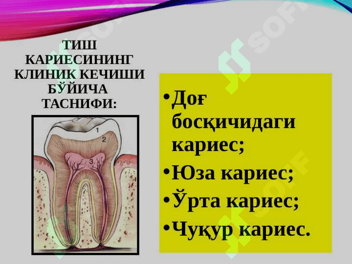 Karies va 
ovqatlanish 2